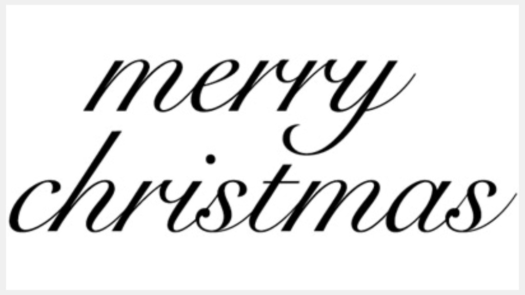 Spell Merry Christmas In Cursive Clip Art Library