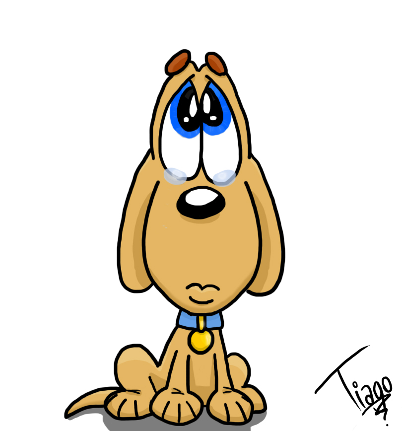 Sad Puppy Cartoon | Clipart library - Free Clipart Images