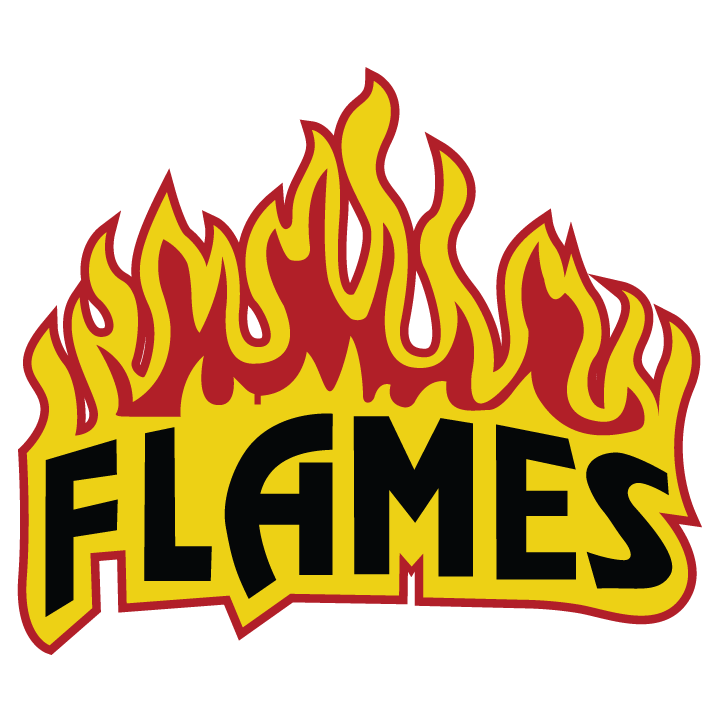 FLAMES Logo - Fiery Graphic Design for Sports Teams & Brands