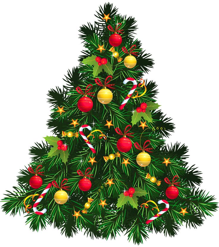 Christmas tree clip art large | Clip art | Clipart library