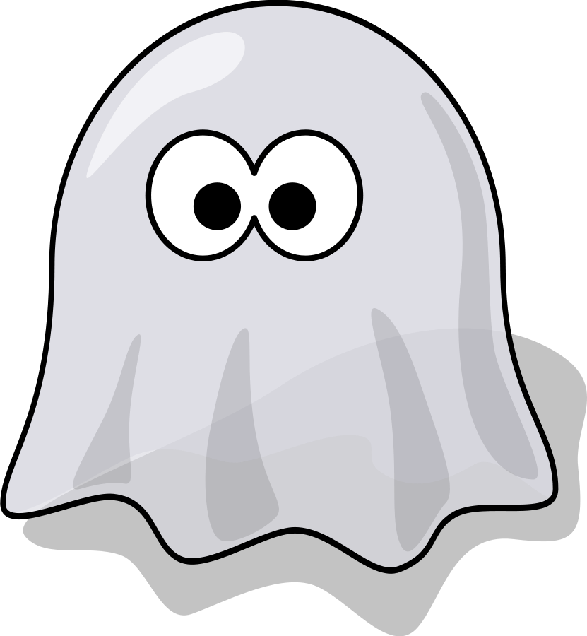 Cute Ghost Illustration for Halloween and Kids’ Content