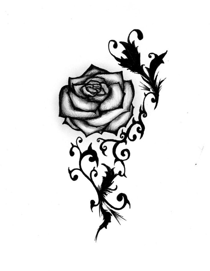 Realistic Black Rose Large Floral Temporary Tattoos Sticker For Party  Makeup, Body, Legs, Arms, Bikini Leaf Art For Women And Girls 230621 From  Huo04, $12.53 | DHgate.Com
