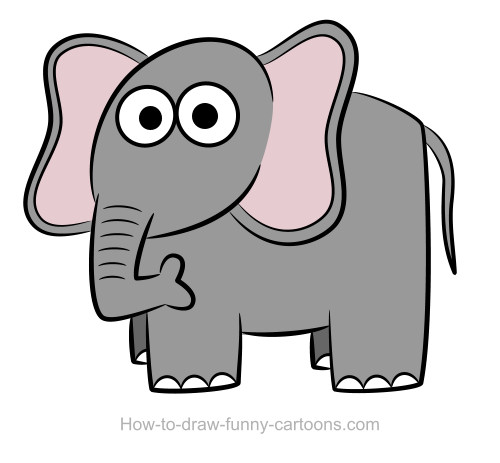 Free Elephant Cartoon Drawing, Download Free Elephant Cartoon Drawing ...