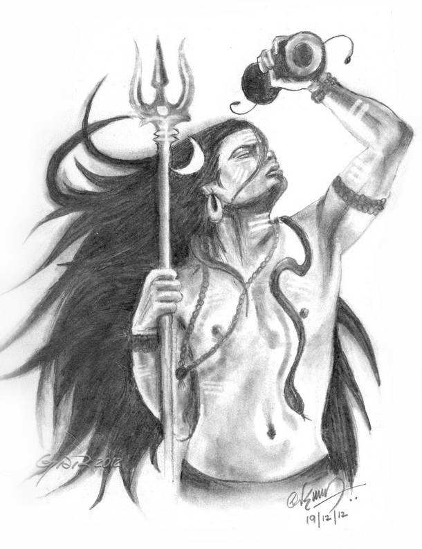 How to Draw Lord Shiva behind Shivling | Easy Lord Shiva Drawing Step by  Step in 2023 | Cute easy drawings, Pencil sketches easy, Drawings with  meaning