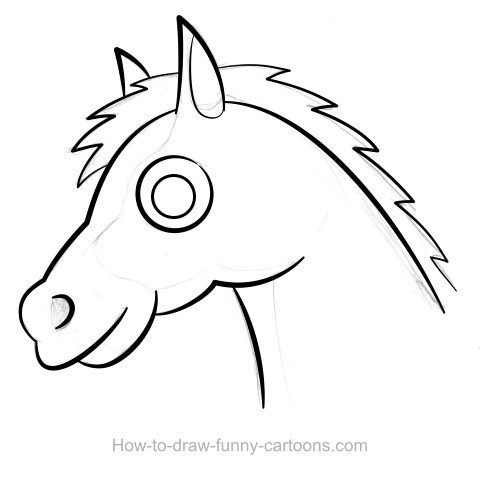 Horse head drawing (Sketching + vector) - ClipArt Best - ClipArt Best