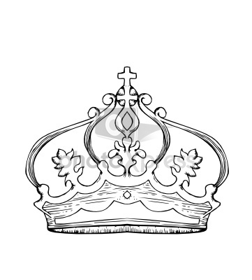 Free Free Hand drawn crowned hearts. Doodle princess, king and queen crown  on heart, sketch love crowns – GraphicsFamily