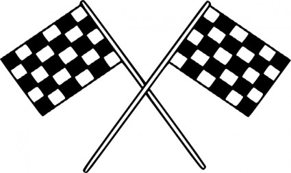 Motor Racing Flags clip art Vector clip art - Free vector for free 