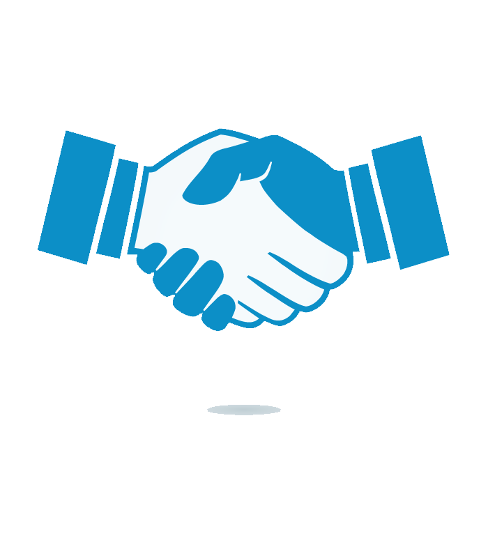 Shaking Hands Business People Who Checkmark Icon - Free Icons