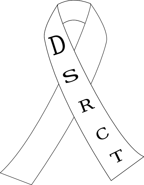 DSRCT Awareness Ribbon - Supporting Desmoplastic Small Round Cell Tumor Research & Hope