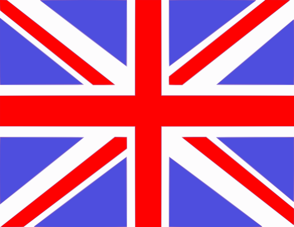 The Union Jack, national flag of the United Kingdom, featuring red, white, and blue cross and saltire design.