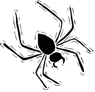 Free Halloween Spider Clipart - Public Domain Halloween clip art 