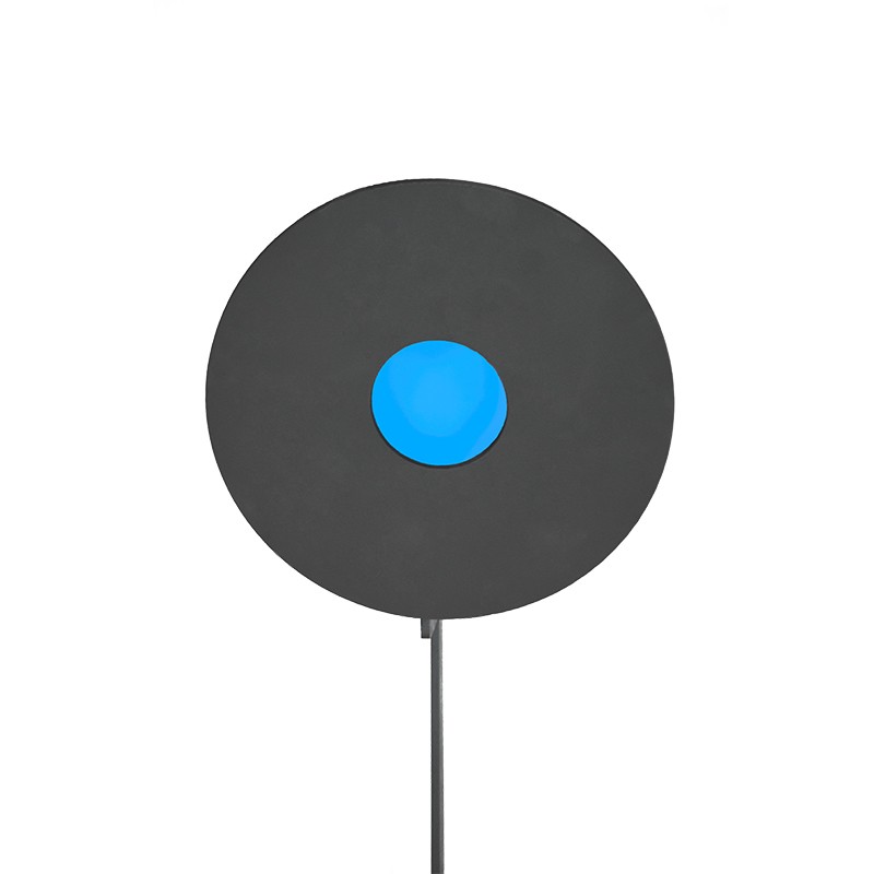 Precision Target with Blue Bullseye - High-Contrast Shooting Aid