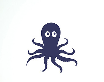 Popular items for cartoon octopus on Etsy