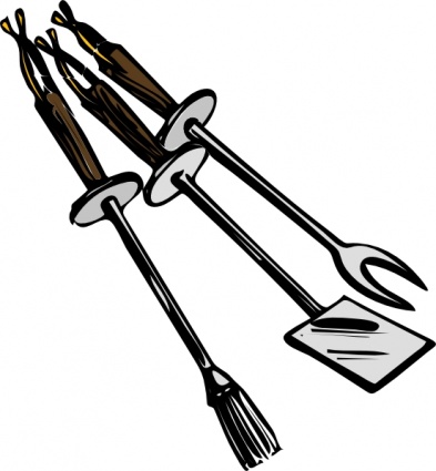 Download Bbq Grilling Tools clip art Vector Free