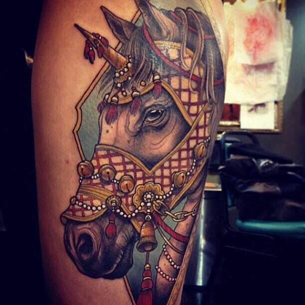 Horse tattoo by Seunghyun Jo  Post 11519