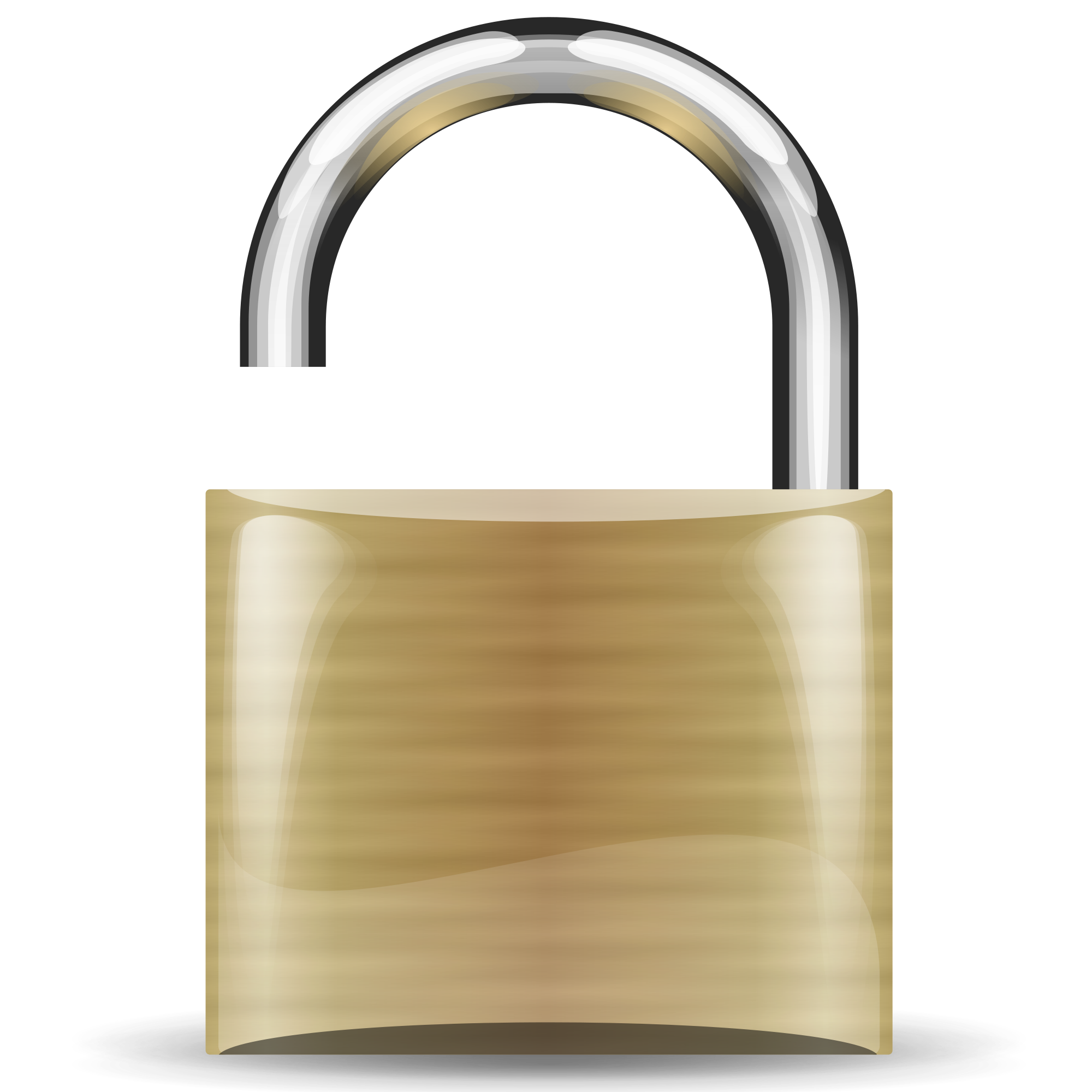 Open Padlock Icon - Security Unlocked Visual