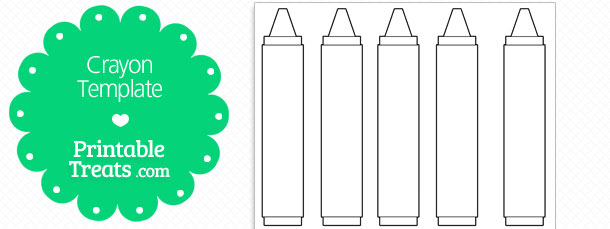 Free Printable Crayons Template – Simple Mom Project