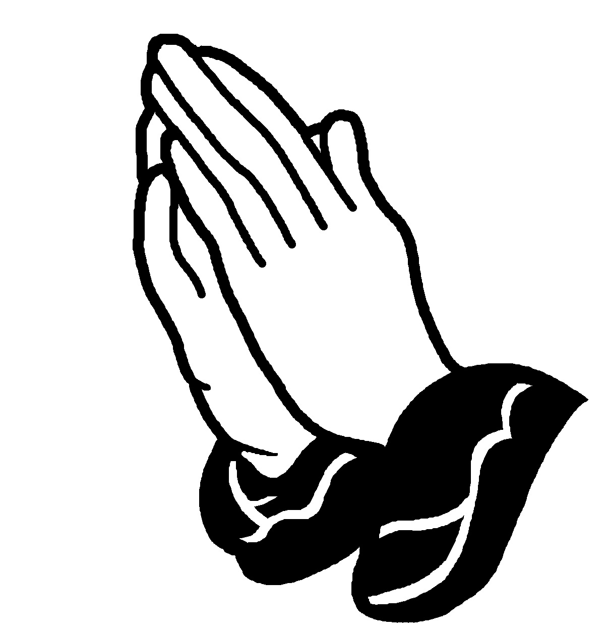 Free Praying Hands Icons Vector - Clipart library