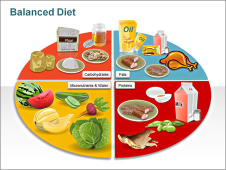 prepare a balanced diet chart - Clip Art Library