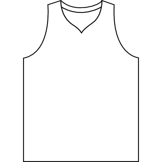 basketball jersey cake template - Clip Art Library