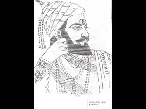 Shivaji Maharaj - By Nivrutti Ghonge | Drawings, Step by step drawing, Face  pencil drawing