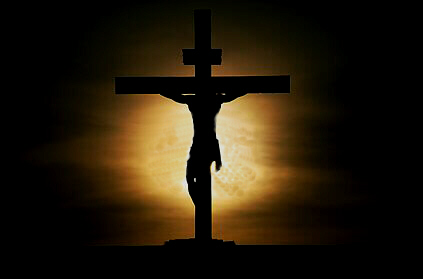 Jesus on Cross Silhouette - Pictures of Jesus