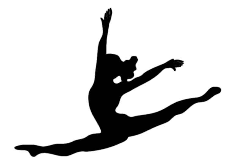 A Dancing Silhouette - Clipart library