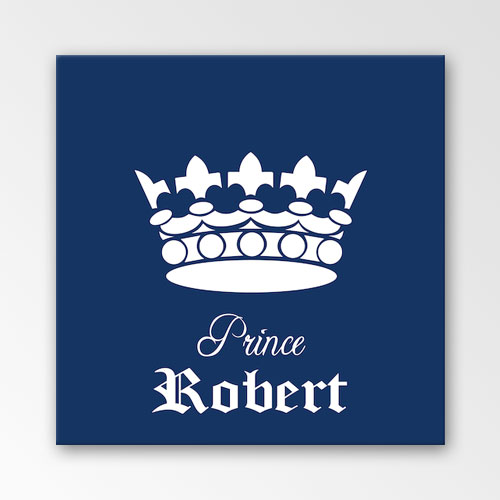 Prince Robert - Royal Crown Design & Personalized Heraldry