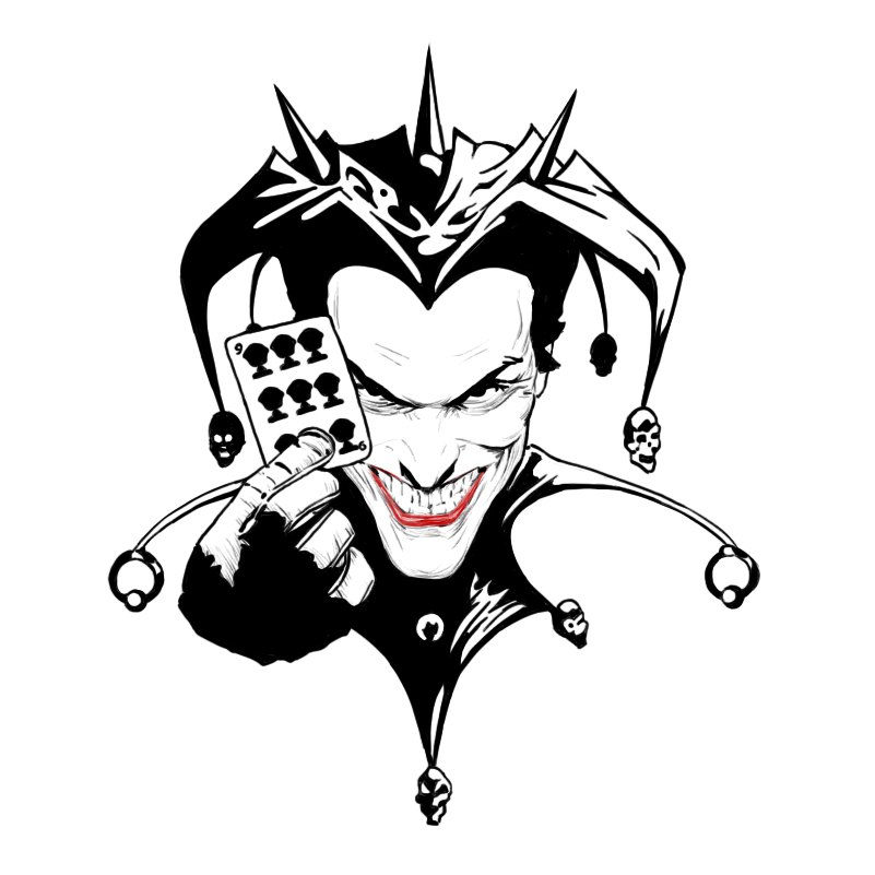 Top 999+ Black And White Joker Wallpaper Full HD, 4K✓Free to Use
