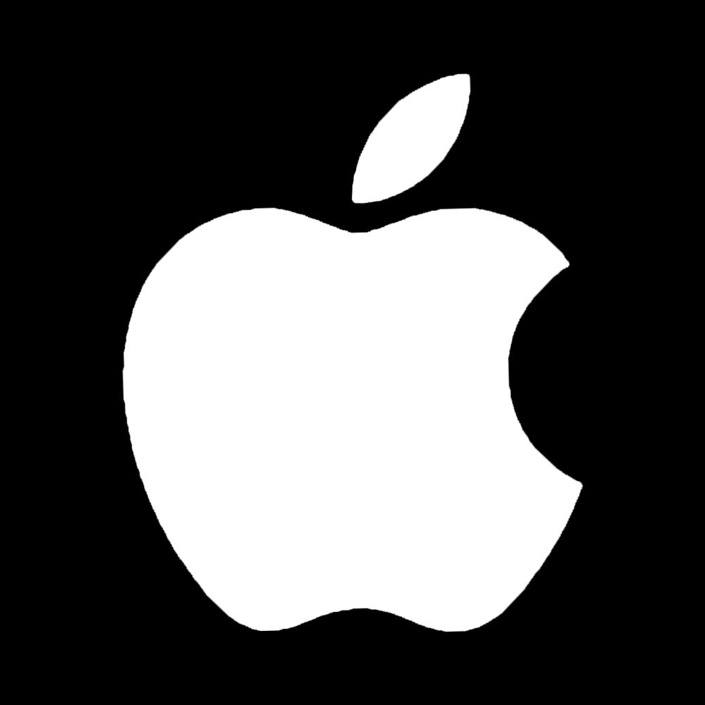 Apple Logo Outline - Clipart library