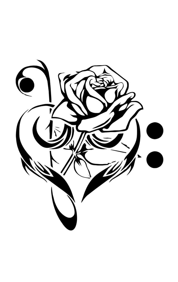 60 Appealing Rose Tattoo Ideas To Allure Your Back With  Psycho Tats