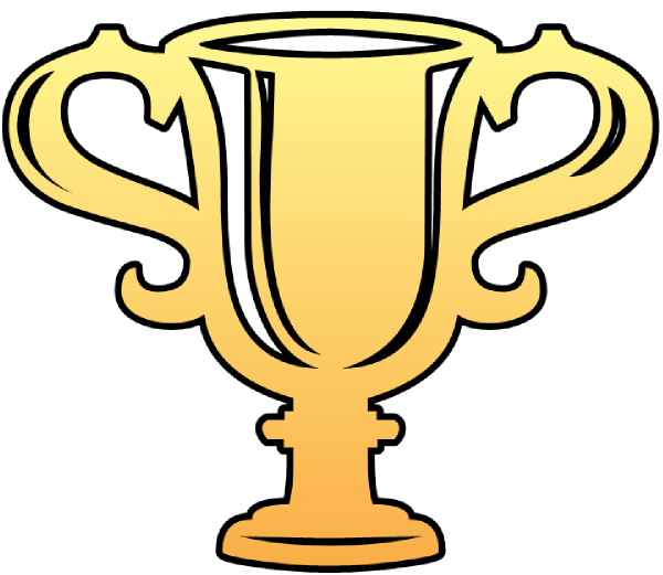 Gold Trophy Cup - Symbol of Achievement and Excellence