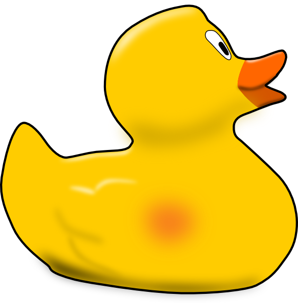 Rubber Ducky Clip Art - Clipart library