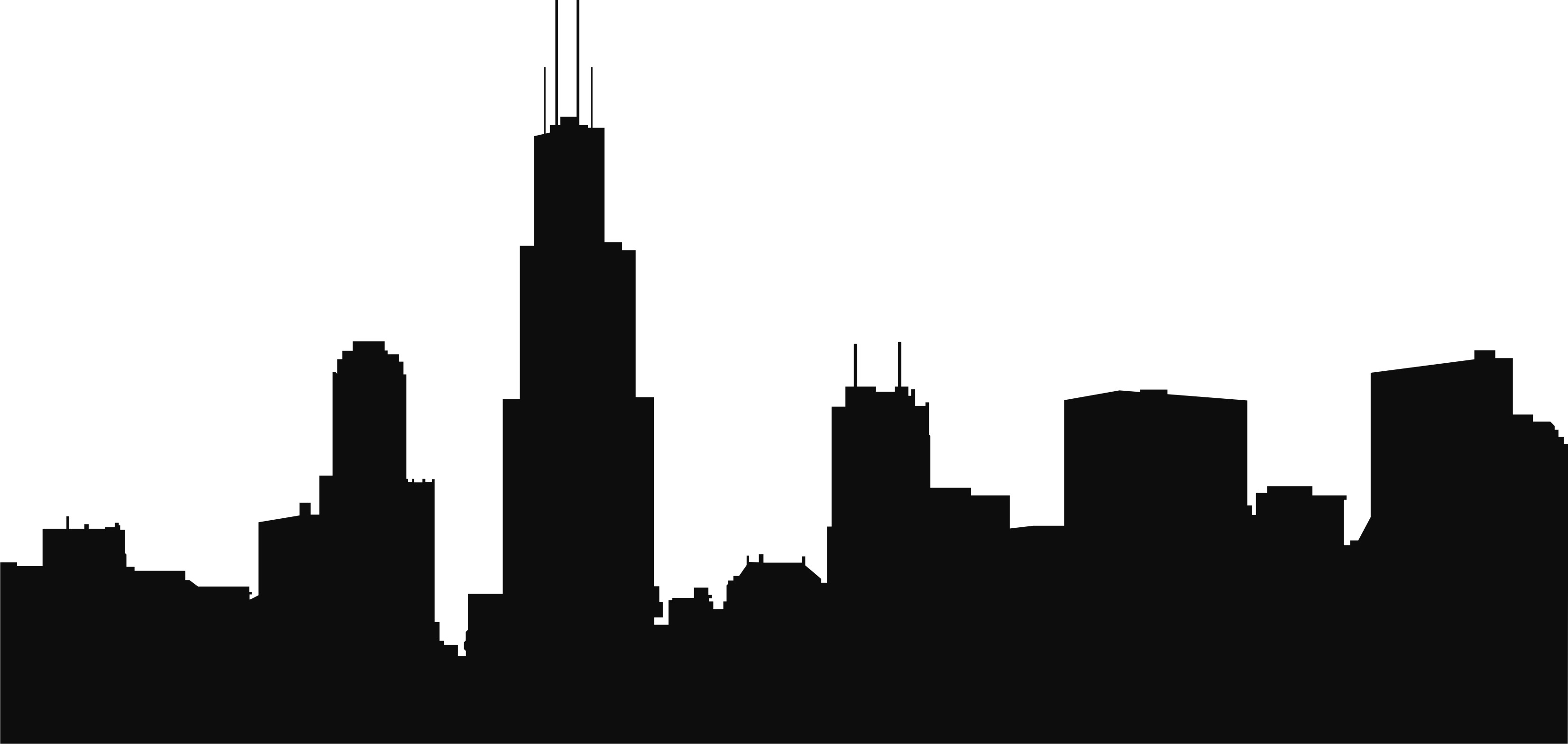 Skyline Silhouette Wallpaper - Clipart library