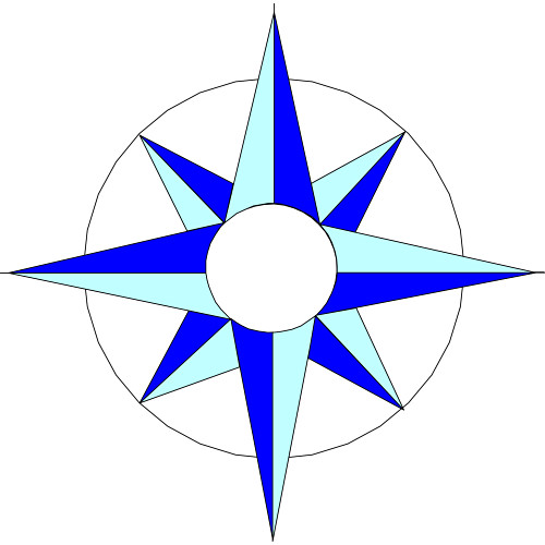 Image compass rose - free printable images - Img 28086.