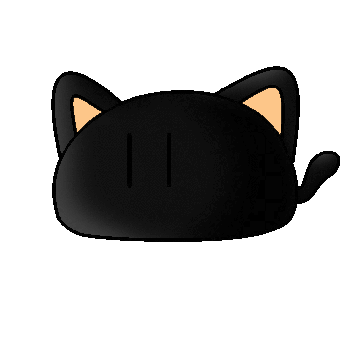 Black Cat Gif Clipart