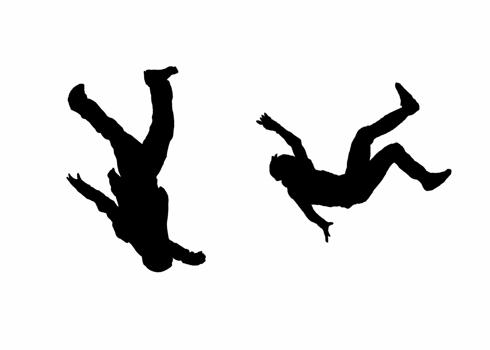 person falling from sky clipart