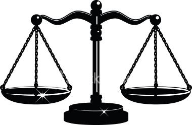 Image Of Scales Of Justice - Clipart library