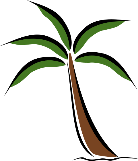 Palm Tree Clip Art Png | Clipart library - Free Clipart Images