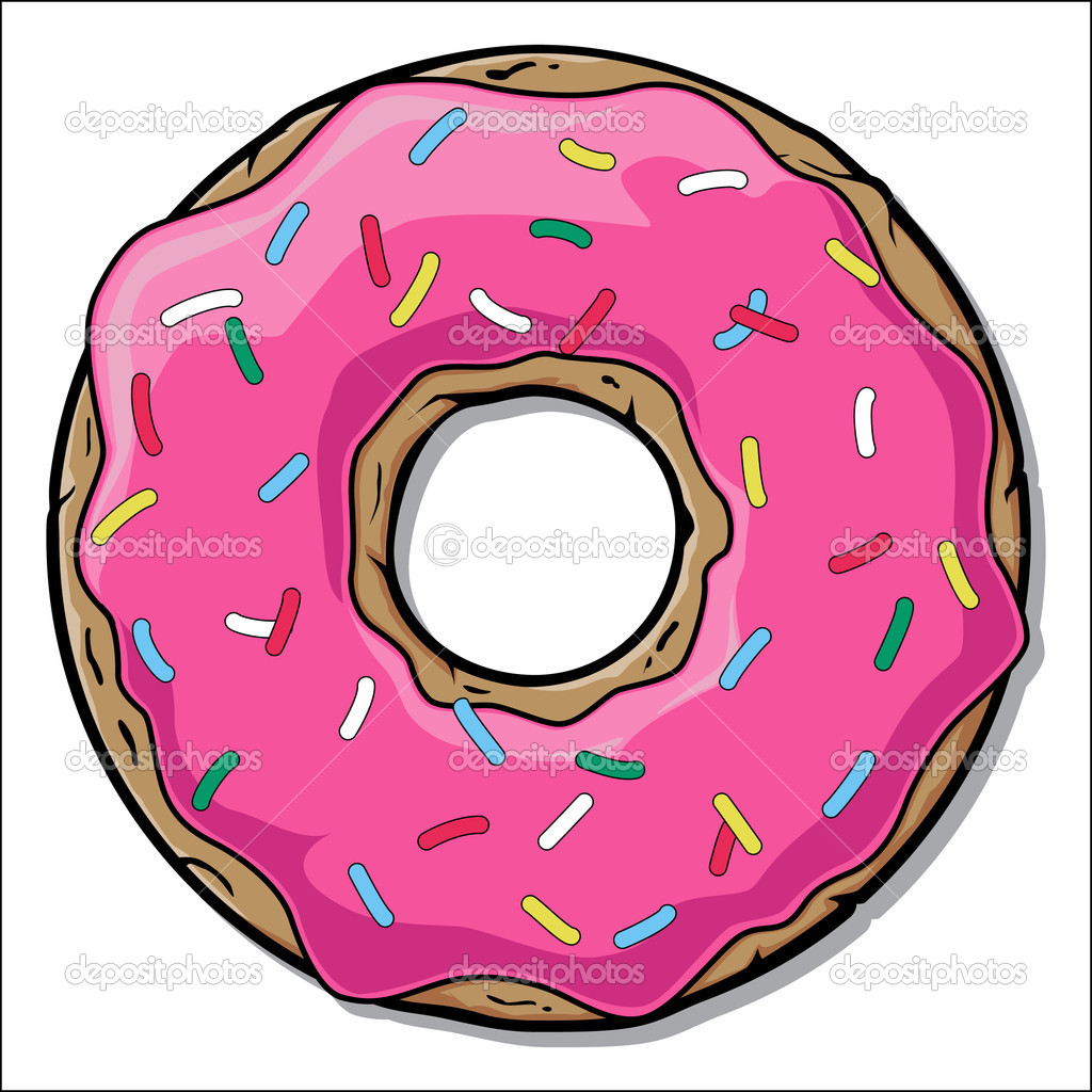 Cartoon Donut Clipart - Free Clip Art Images
