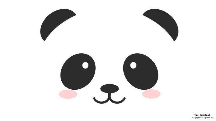 PANDAS on Clipart library | Cute Panda, How To Draw and Cute Easy Drawings