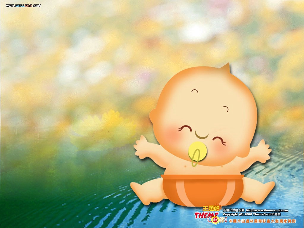 cute baby cartoon wallpaper