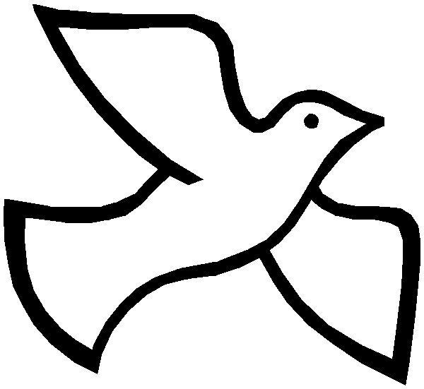 Holy Spirit Dove Coloring Page | Coloring Pages