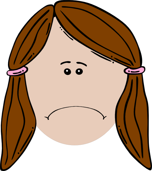 Cartoon Sad Faces - Clipart library