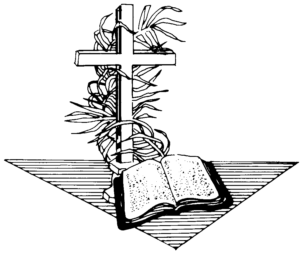 Bible With Cross Clip Art - Clipart library