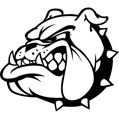 Pix For  Bulldog Football Mascot Clipart