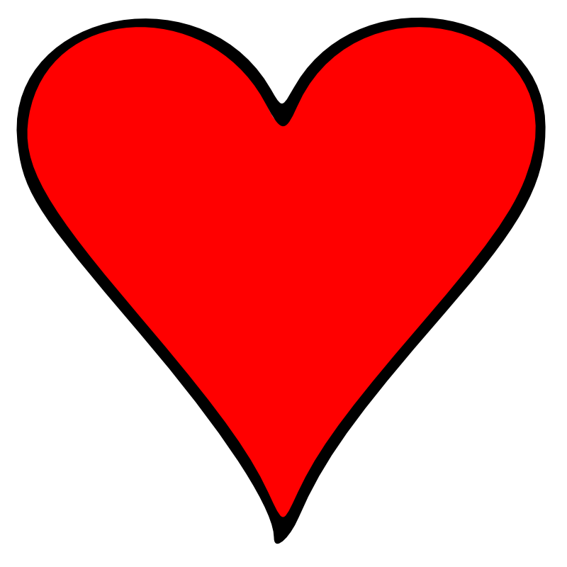 Glossy red heart stock vector. Illustration of love, heart - 23451566