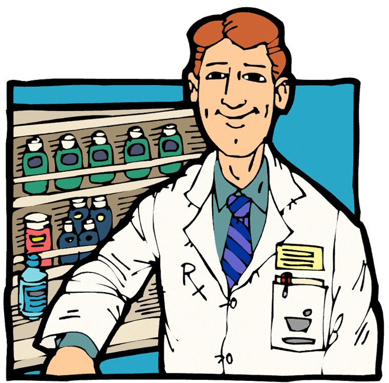 Free Pharmacist Clipart Black And White, Download Free Pharmacist ...