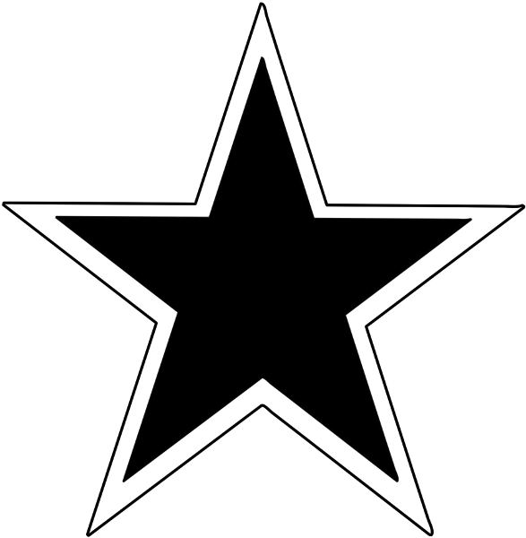 Star Clip Art Outline | Clipart library - Free Clipart Images
