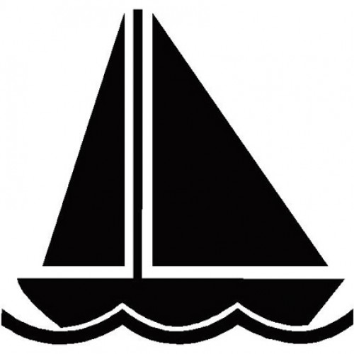 Free Sailboat Silhouette, Download Free Sailboat Silhouette png images ... Simple Ship Silhouette